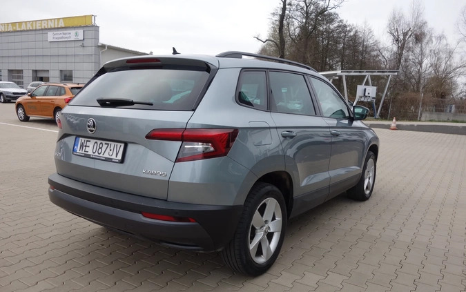 Skoda Karoq cena 86000 przebieg: 97094, rok produkcji 2018 z Brusy małe 466